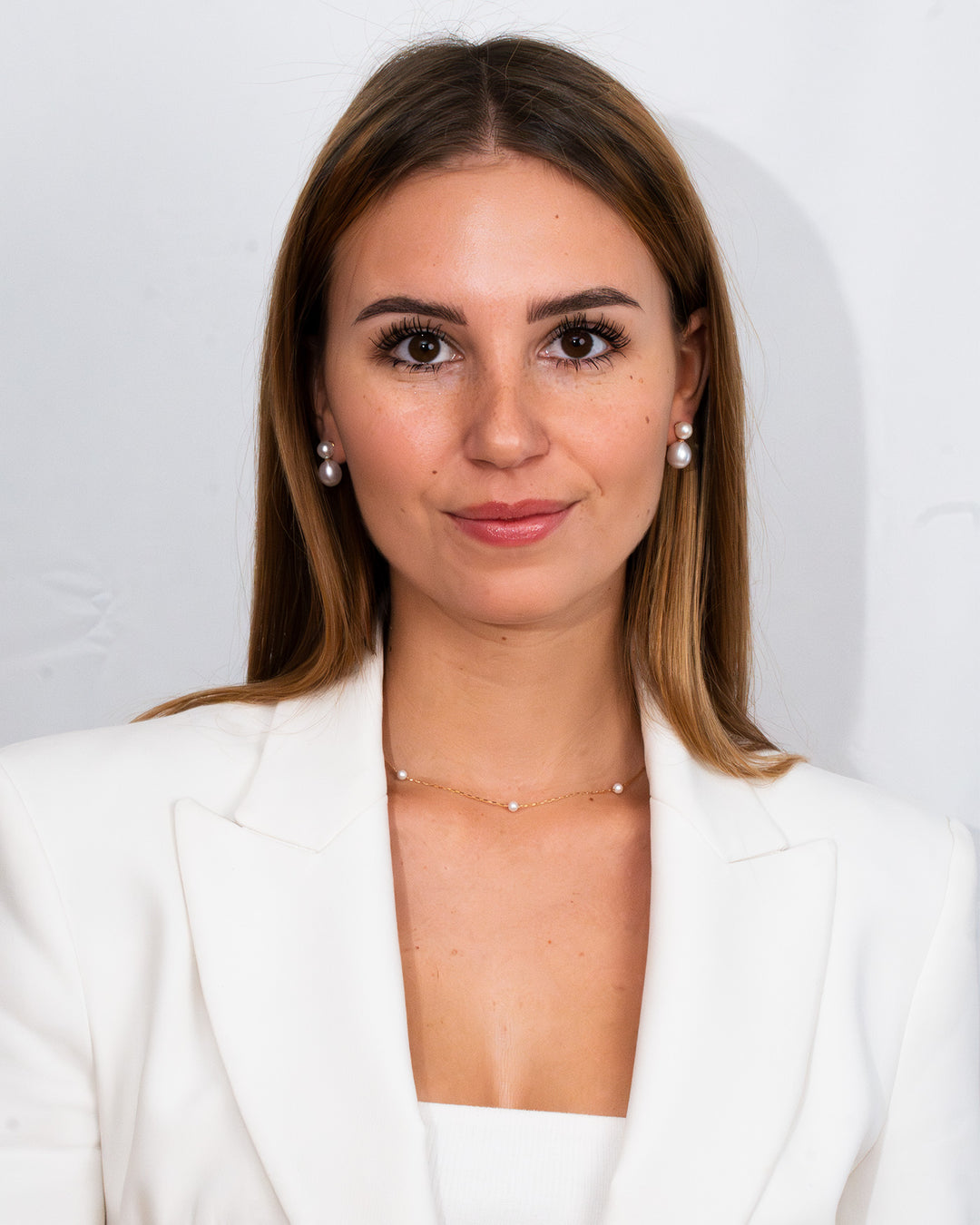 Loraine Double Pearl Earrings - SimplyO