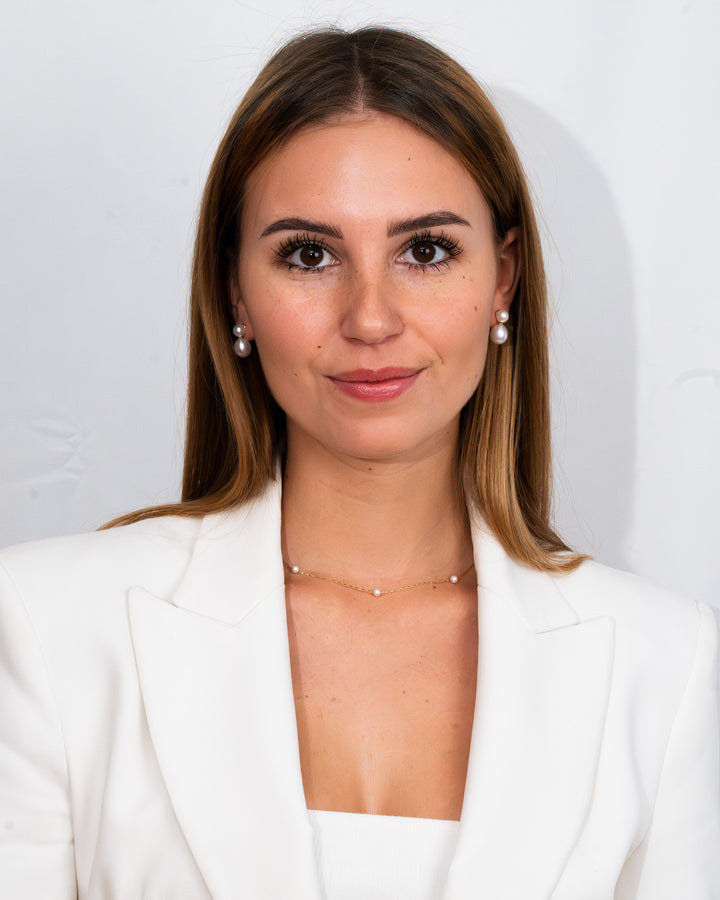 Loraine Double Pearl Earrings - SimplyO
