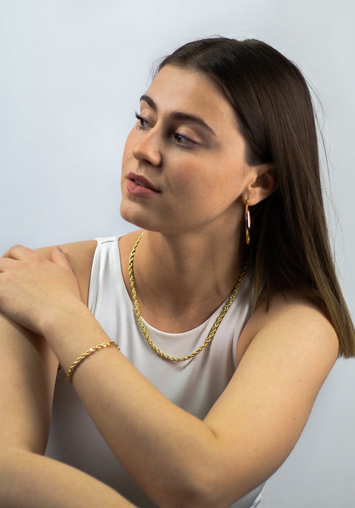 Kordelkette Gold 4 mm - SimplyO