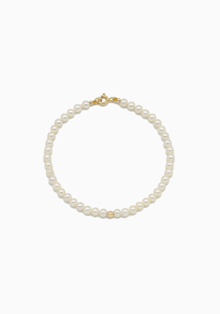 Dorée Bracelet - Perlenarmband Gold - SimplyO Jewelry