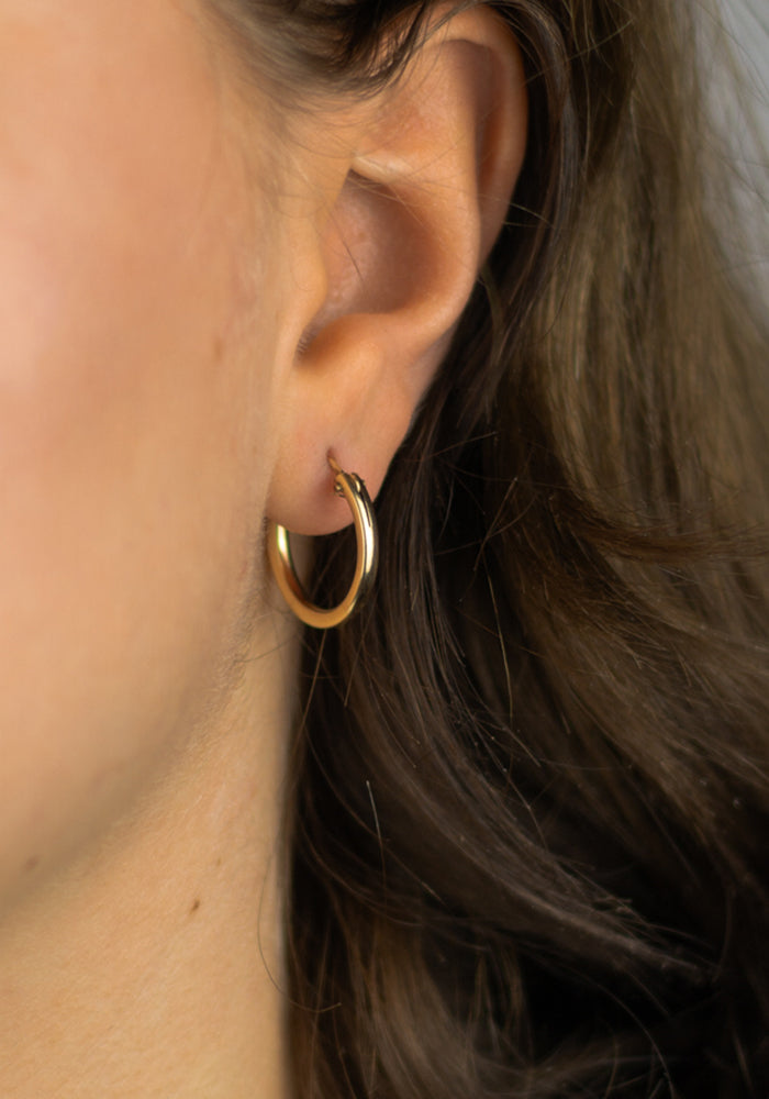 Hoop Ohrringe - Classic - Creolen Gold - SimplyO Jewelry