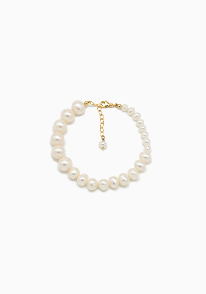Margaux Bracelet – Süßwasserperlen Armband mit 14k Gold Filled Verschluss
