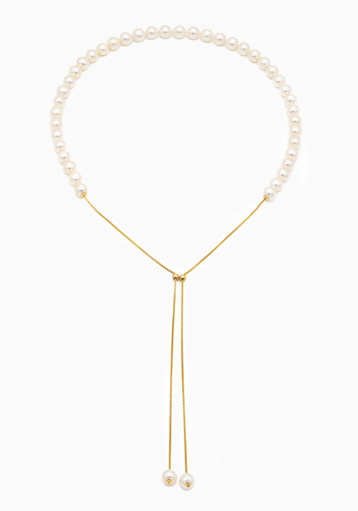 Süßwasser Perlenkette "Ela" - SimplyO Jewelry