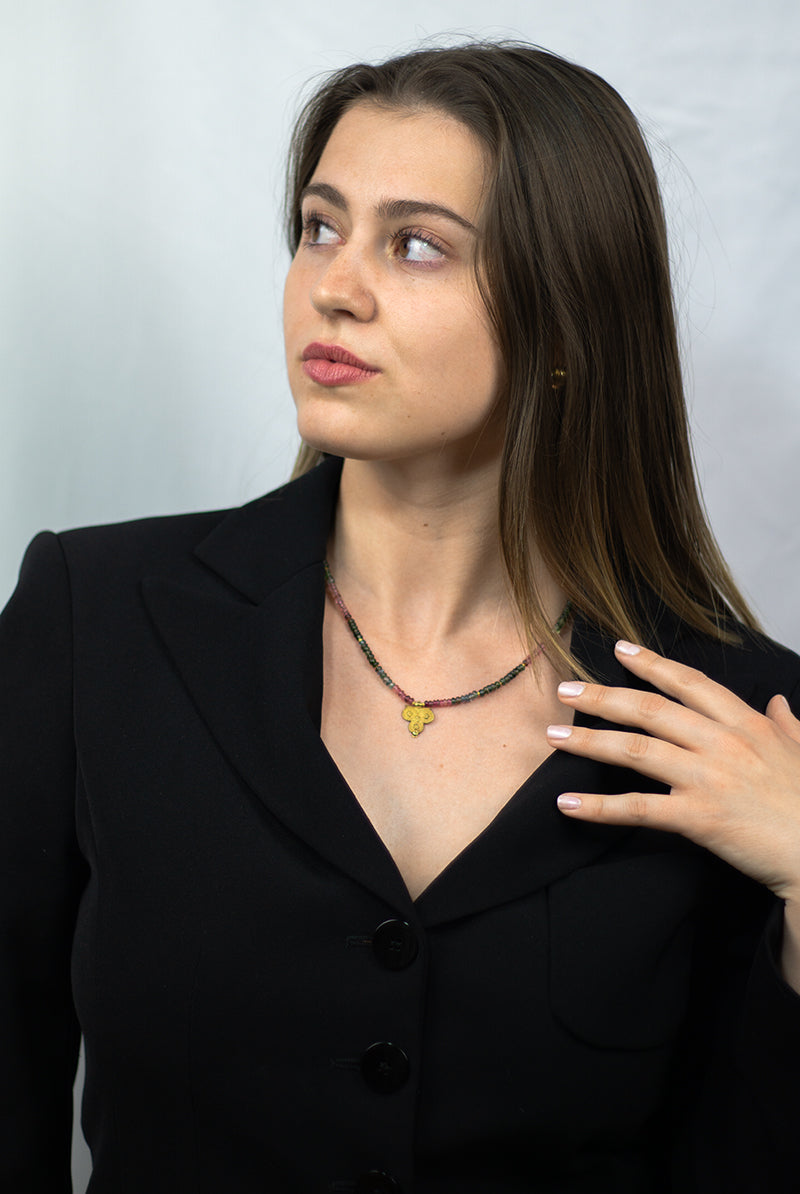 Turmalin Collier Mali 18k Gold - SimplyO