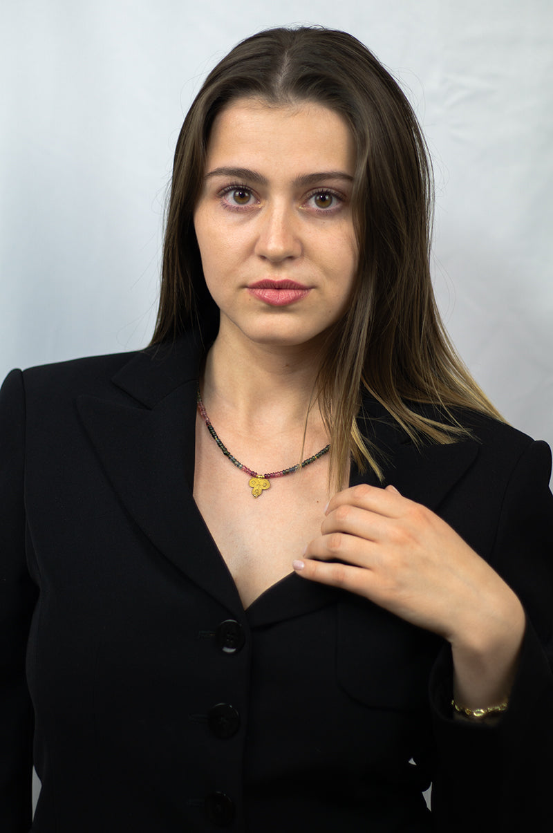 Turmalin Collier Mali 18k Gold - SimplyO