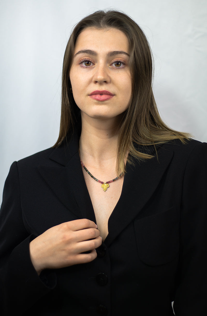 Turmalin Collier Mali 18k Gold - SimplyO