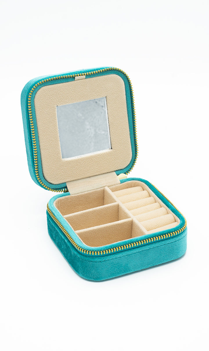 Jewelry Box - metallic turquoise - SimplyO