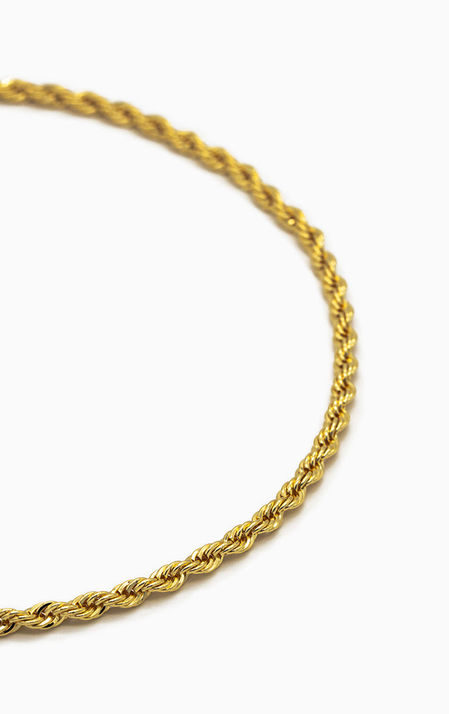 Choker Kordelkette Gold 4mm - SimplyO Jewelry