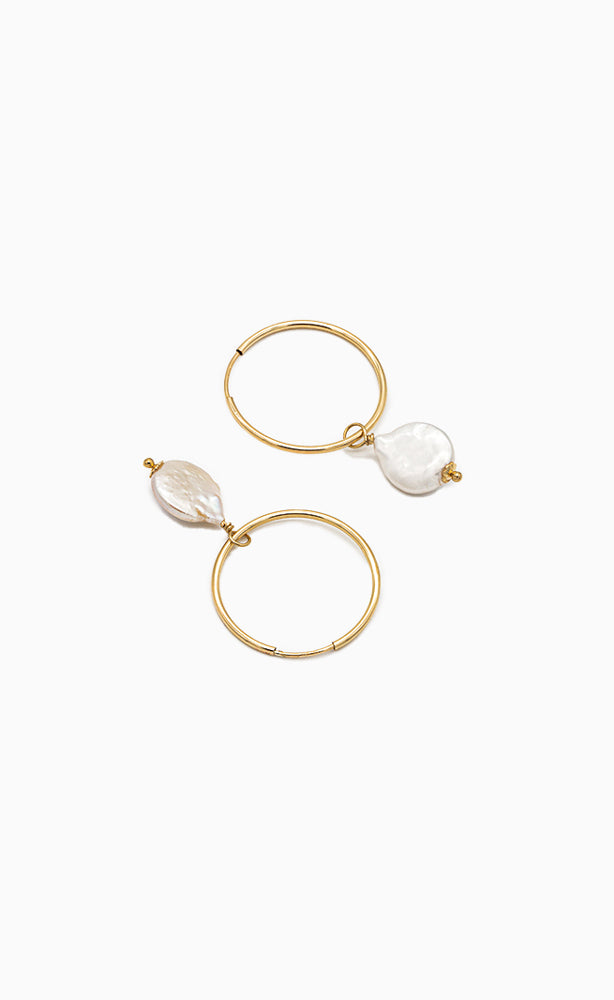 Gold Creolen Eve - SimplyO Jewelry