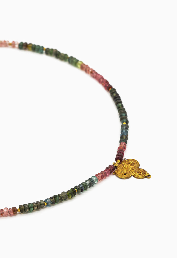 Turmalin Collier Mali 18k Gold - SimplyO