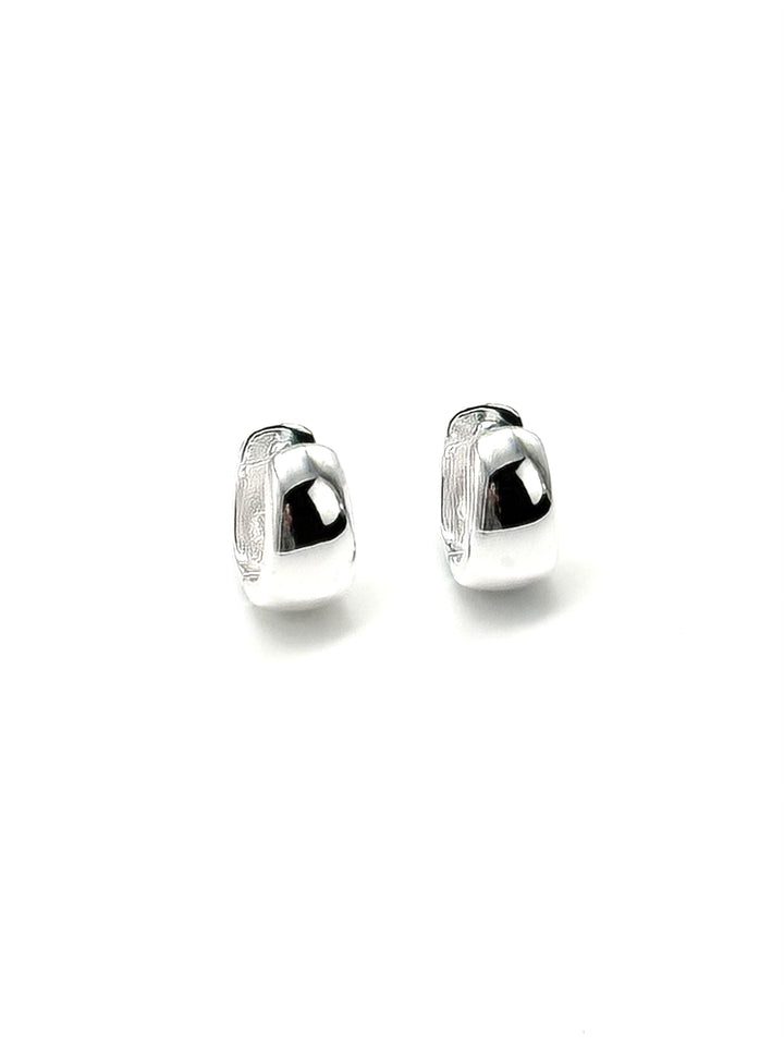 Klappkreolen aus 925 Sterling Silber Frontansicht