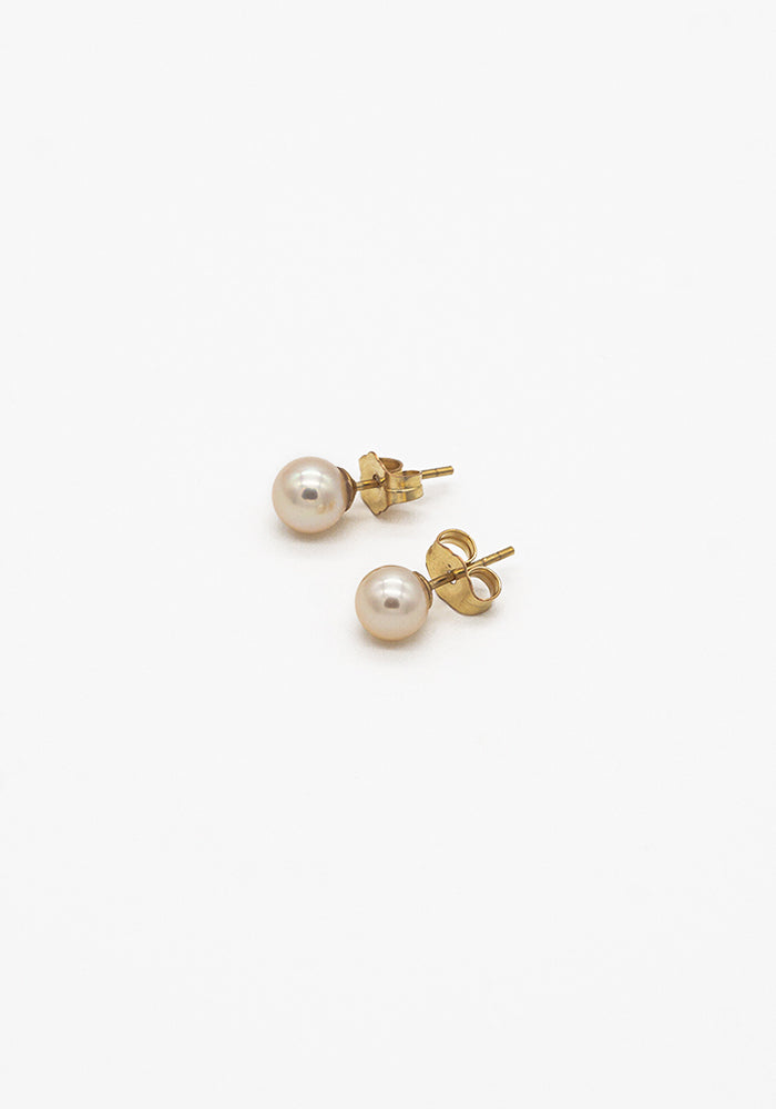 Perlen Ohrstecker - 5 mm - SimplyO Jewelry