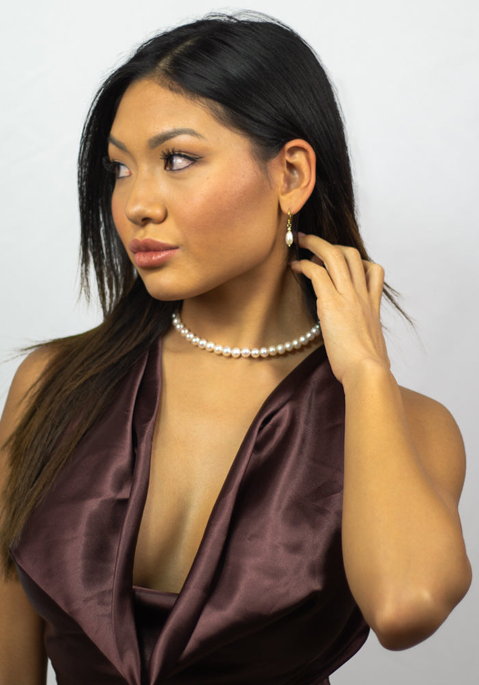 Süßwasser Perlenkette "Ela" - SimplyO Jewelry