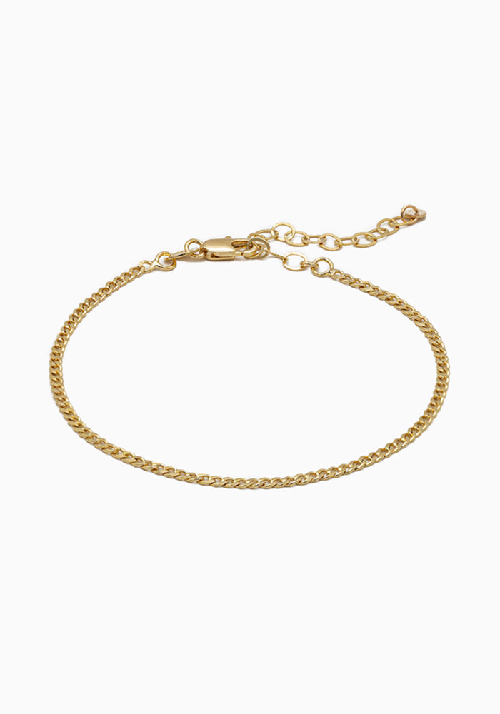 Fußkettchen Gold - Cuban Anklet - SimplyO Jewelry