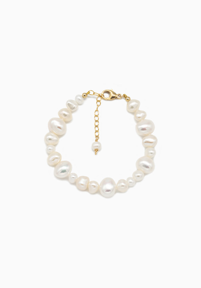 Louanne Bracelet - Perlenarmband Gold - SimplyO Jewelry
