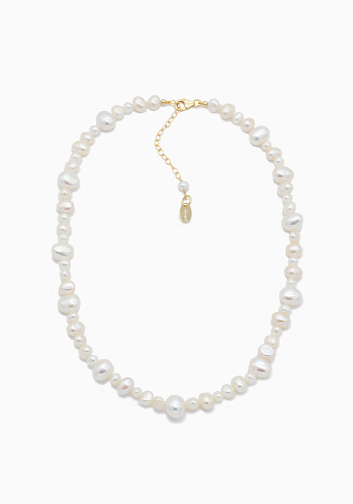 Louanne Necklace - Perlenkette Gold - SimplyO Jewelry