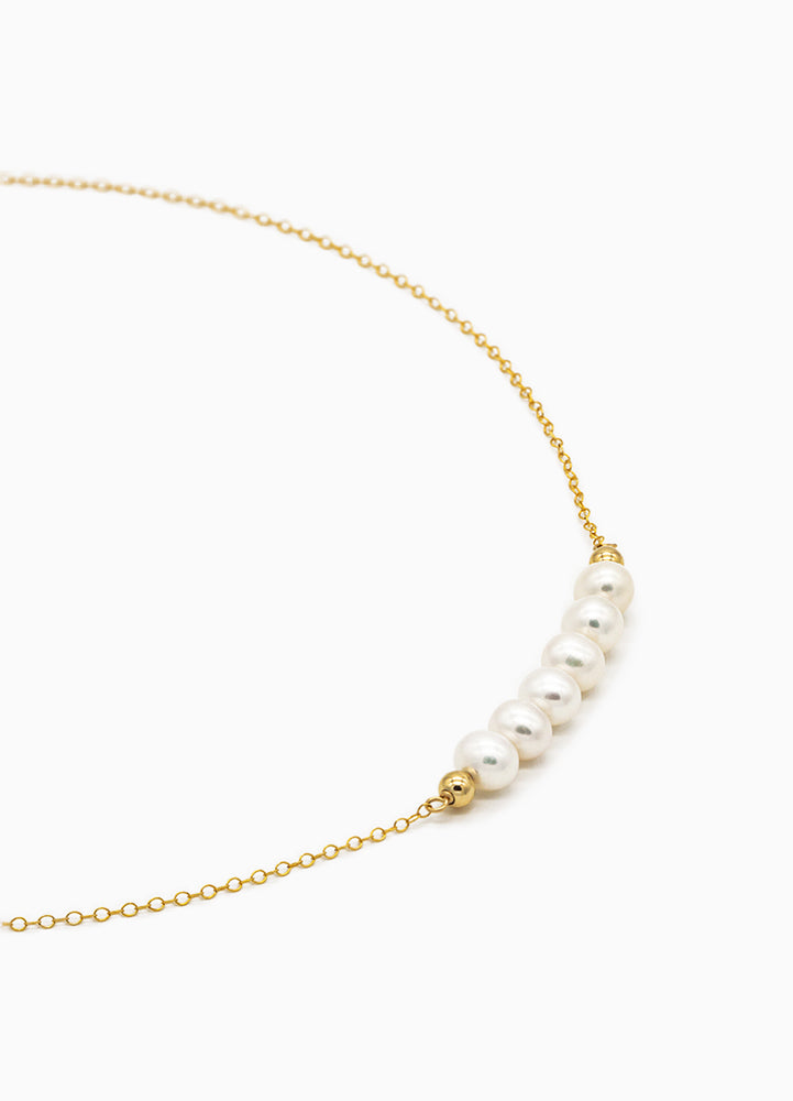 Perlensteg Halskette Ela - SimplyO Jewelry